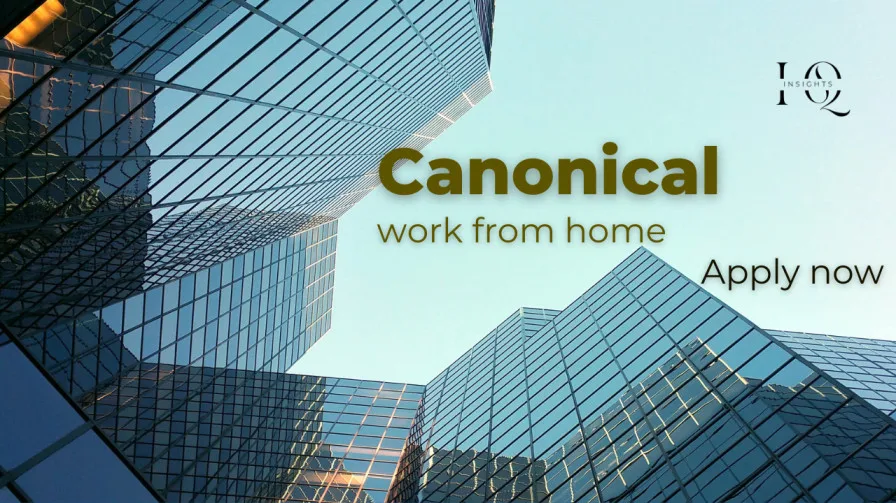 Canonical work from home jobs