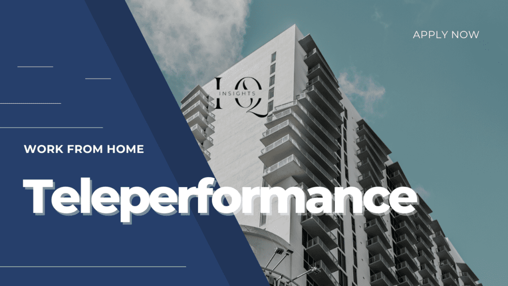 Teleperformance work from home jobs