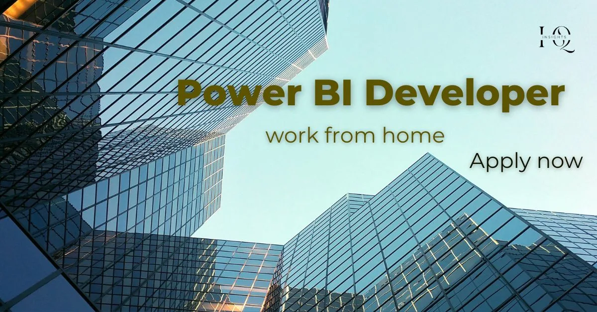 work from home Power BI Developer