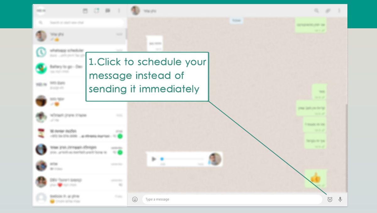 WhatsApp Web Scheduler