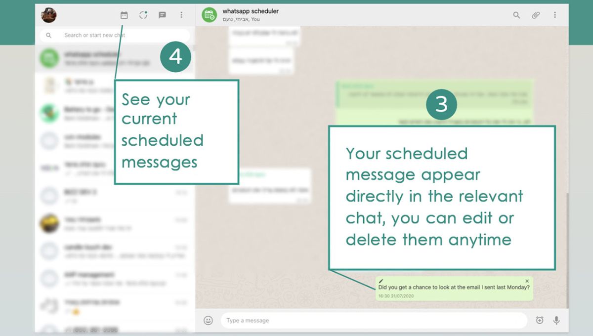 WhatsApp Web Scheduler